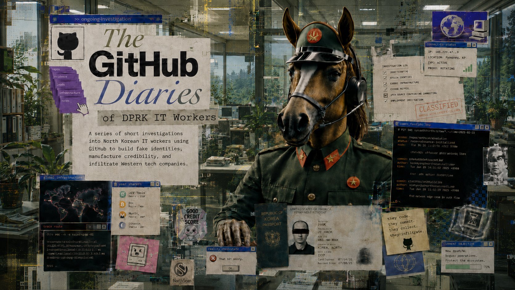 The GitHub Diaries - DPRK IT Workers Investigation